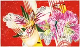Shriek (from Secrets in Carnations) by James Rosenquist, 1986, Color monoprint and lithograph on two sheets of Arches paper, sold Oct 2016