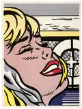 Roy Lichtenstein, Shipboard Girl, 1965, Offset 4-color lithograph on white wove paper