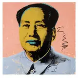 Andy Warhol, Mao, 1972, Color screenprint on Beckett High White paper