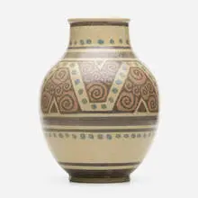 Emile Lenoble, Vase, c. 1925, glazed stoneware