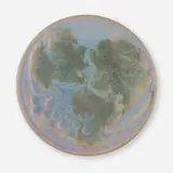 Artus Van Briggle for Van Briggle Pottery, Plate with grapevine
