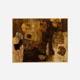 James Thomas, Abstract Composition, mixed media on paper board