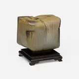 Dieter Crumbiegel, Sculptural vessel, 1987, glazed stoneware