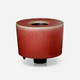 Thomas Bohle, Double-walled vessel, c. 2015, glazed stoneware