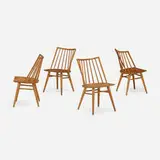 Russel Wright, Modernmates dining chairs, set of four