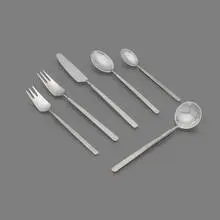 Erik Herlow, Obelisk flatware service, c. 1954, stainless steel