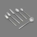 Erik Herlow, Obelisk flatware service, c. 1954, stainless steel