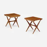 Jens Quistgaard, Occasional tables, pair
