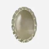 Mirror by Modern, molded and antiqued mirrored glass, sold Jul 2023