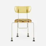 543 Broadway chair by Gaetano Pesce, 1993, resin, chrome-plated steel, plastic, sold Jul 2023