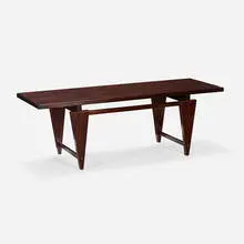 Illum Wikkelsø, Coffee table, model ML 115, c. 1960, rosewood