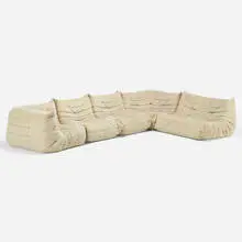 Michel Ducaroy, Togo sectional sofa, Alcantara upholstery