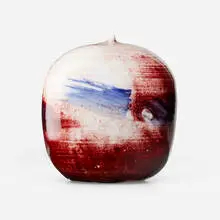 Toshiko Takaezu, Untitled, c. 1995, glazed porcelain