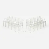 Philippe Starck, Louis Ghost chairs, set of ten