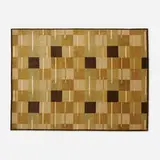 Medium pile carpet by Contemporary, hand-knotted wool, sold Jul 2023