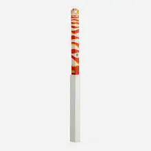 Jonathan Seliger, Milk Tower, 1995, oil, alkyd, acrylic, modeling paste, Soluvar on canvas over wood, latex on wood