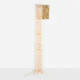 Charles Spurrier, Superserver, 1998, tape, adhesive vinyl, pigment, acrylic plastic, wood, beads and lights