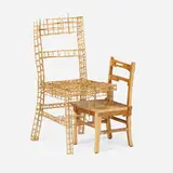 Jean Blackburn, Untitled (Child's Chair), 1995, wood