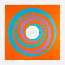 Jim Isermann, Untitled, 1987, enamel on wood