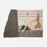 Lara Schnitger, Cat on Catnip, 2002, fabric collage