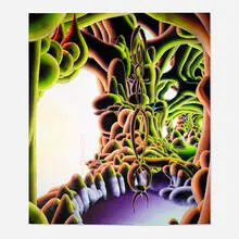 Christian Ward, Where the Cave Meets the Sun, 2005, oil on canvas