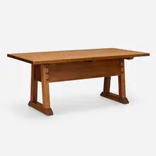 Gustav Stickley, Director's table, model 631 1/2, c. 1910, oak