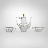 Chicago School Arts & Crafts, Three-piece coffee service