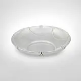 Round lobed bowl with star motif by The Kalo Shop, sterling silver, sold Mar 2026