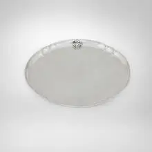 Falick Novick, Round tray with lobed accents