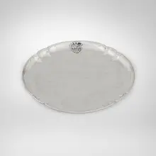 Falick Novick, Round tray with lobed accents