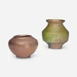 Pewabic Pottery, Vases, set of two