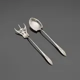 Towle Silversmiths and Albert Wehde, Lafayette salad serving set, c. 1905-14, sterling silver