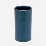 Arthur Hennessey and Sarah Tutt for Marblehead Pottery, Vase with geometric motifs
