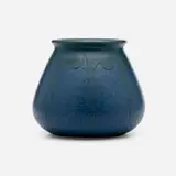 Arthur Hennessey and Sarah Tutt for Marblehead Pottery, Vase with conventionalized ferns