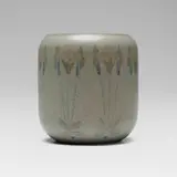 Arthur Hennessey and Sarah Tutt for Marblehead Pottery, Vase with stylized flowers
