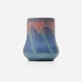 Vase with bell flowers by Sadie Irvine for Newcomb College Pottery, sold Dec 2025