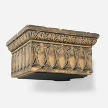 Frank Lloyd Wright, Architectural fragment from Francisco Terrace, Chicago, c. 1895-96, terracotta