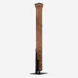 Dankmar Adler and Louis Sullivan, Newel post from the Chicago Stock Exchange Building