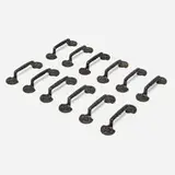 Dankmar Adler and Louis Sullivan, Window sash pulls from the Chicago Stock Exchange Building, set of twelve
