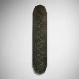Dankmar Adler and Louis Sullivan, Push plate from the Chicago Stock Exchange Building