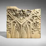Sullivanesque architectural fragment from the Western Methodist Book Concern Building, Chicago by Harry Bergen Wheelock and Kristian E. Schneider, c. 1899, terracotta, sold Dec 2025