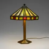 Bradley & Hubbard, Overlay table lamp