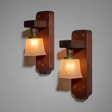 Greene & Greene, Sunroom sconces from the Robert R. Blacker House, Pasadena, California, pair, c. 1910, pine, copper, frosted glass