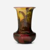 Decorated Porcelain vase with bell flowers by Kataro Shirayamadani for Rookwood Pottery, sold Dec 2025