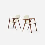 Franco Albini, Luisa armchairs, pair