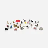 Vitra., collection of twenty-eight miniatures, mixed media