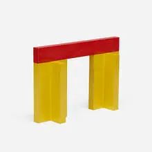 Untitled by Lyman Emmet Kipp, Jr., c. 1973, painted aluminum, sold Jul 2017