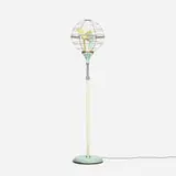 San Giorgio, Zodiaco floor fan, c. 1955, enameled steel, chrome-plated steel, enameled aluminum, plastic