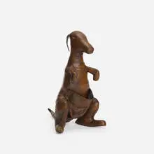 Kangaroo by Omersa & Company, c. 1965, leather, sold Jul 2017