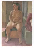 Pamela Chard, Untitled, two oil on board largest 91 x 61cm (4) .